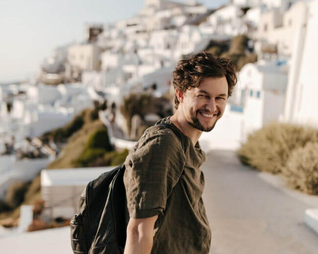 Travel friendly gay boy